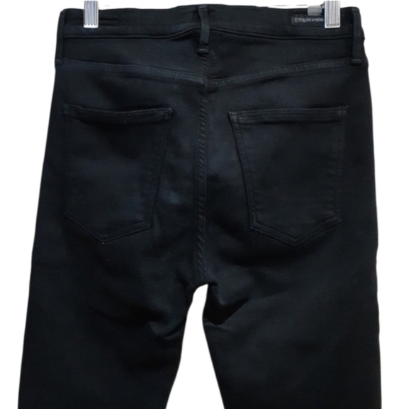 Citizens Of Humanity CoH Women's Rocket Jeans High Rise Skinny Black Size 27 - Picture 7 of 12